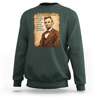 Abraham Lincoln American History Teacher School Sweatshirt