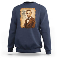 Abraham Lincoln American History Teacher School Sweatshirt