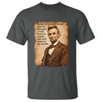 Abraham Lincoln American History Teacher School T Shirt