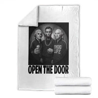 Funny Political American History Throw Blanket Abraham Lincoln George Washington and Thomas Jefferson Meme