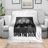 Funny Political American History Throw Blanket Abraham Lincoln George Washington and Thomas Jefferson Meme