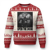 Funny Political American History Ugly Christmas Sweater Abraham Lincoln George Washington and Thomas Jefferson Meme