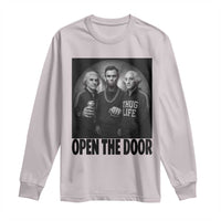 Funny Political American History Long Sleeve Shirt Abraham Lincoln George Washington and Thomas Jefferson Meme