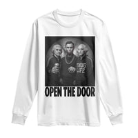 Funny Political American History Long Sleeve Shirt Abraham Lincoln George Washington and Thomas Jefferson Meme
