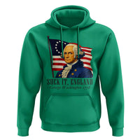 Funny George Washington 1776 Hoodie 4th July Suck-It England