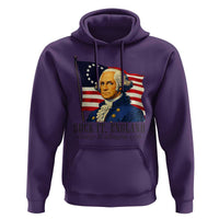 Funny George Washington 1776 Hoodie 4th July Suck-It England