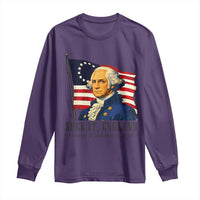 Funny George Washington 1776 Long Sleeve Shirt 4th July Suck-It England