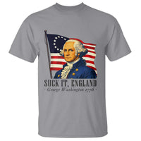 Funny George Washington 1776 T Shirt 4th July Suck-It England