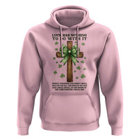Faith Over Luck St Patrick's Day Hoodie Christian Jesus Bible Verse Psalm 23