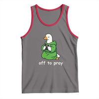 Christian Goose St Patrick's Day Tank Top Off To Pray