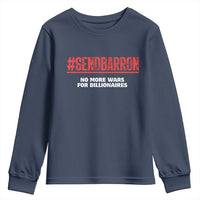 Send Barron Meme Youth Sweatshirt Funny Political Hashtag Viral Internet