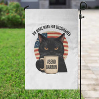 Send Barron Meme Garden Flag Funny Cat Sarcastic Political