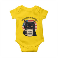 Send Barron Meme Baby Onesie Funny Cat Sarcastic Political