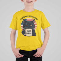 Send Barron Meme T Shirt For Kid Funny Cat Sarcastic Political
