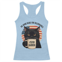 Send Barron Meme Racerback Tank Top Funny Cat Sarcastic Political