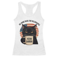 Send Barron Meme Racerback Tank Top Funny Cat Sarcastic Political