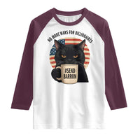 Send Barron Meme Raglan Shirt Funny Cat Sarcastic Political