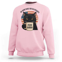Send Barron Meme Sweatshirt Funny Cat Sarcastic Political