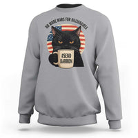 Send Barron Meme Sweatshirt Funny Cat Sarcastic Political