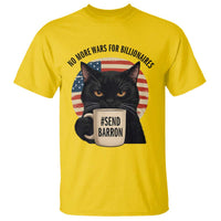 Send Barron Meme T Shirt Funny Cat Sarcastic Political