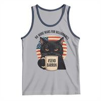 Send Barron Meme Tank Top Funny Cat Sarcastic Political
