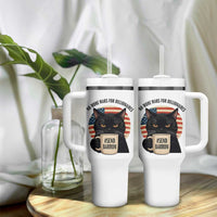 Send Barron Meme Tumbler With Handle Funny Cat Sarcastic Political