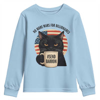 Send Barron Meme Youth Sweatshirt Funny Cat Sarcastic Political