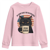 Send Barron Meme Youth Sweatshirt Funny Cat Sarcastic Political