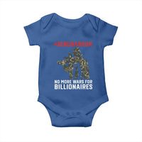 Send Barron Baby Onesie No More Wars For Billionaires