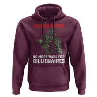 Send Barron Hoodie No More Wars For Billionaires