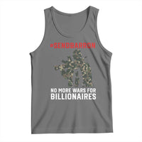 Send Barron Tank Top No More Wars For Billionaires