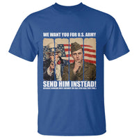 Send Barron T Shirt We Want You For US Army