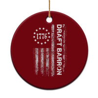 Draft Barron Ceramic Ornament Anti War Send Barron Viral Internet Meme