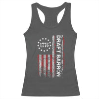 Draft Barron Racerback Tank Top Anti War Send Barron Viral Internet Meme
