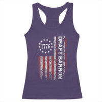 Draft Barron Racerback Tank Top Anti War Send Barron Viral Internet Meme