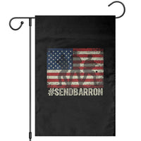 Send Barron Garden Flag Vintage American Flag Soldier Hashtag Internet Meme