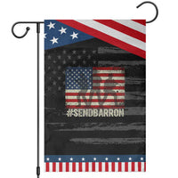 Send Barron Garden Flag Vintage American Flag Soldier Hashtag Internet Meme