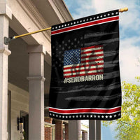 Send Barron Garden Flag Vintage American Flag Soldier Hashtag Internet Meme