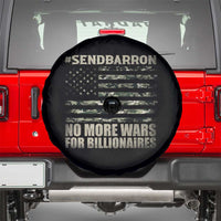 Send Barron Spare Tire Cover Vintage American Flag Camo Soldier Hashtag Meme