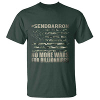 Send Barron T Shirt Vintage American Flag Camo Soldier Hashtag Meme