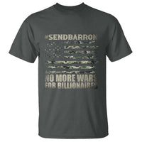 Send Barron T Shirt Vintage American Flag Camo Soldier Hashtag Meme