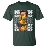 Funny Burnt Peanut Goop T Shirt Burnt Corn Meme Viral Humor