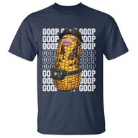 Funny Burnt Peanut Goop T Shirt Burnt Corn Meme Viral Humor