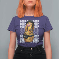 Funny Burnt Peanut Goop T Shirt For Women Burnt Corn Meme Viral Humor