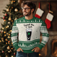 Funny St Patrick’s Day Beer Ugly Christmas Sweater Found The G Spot