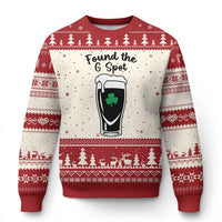 Funny St Patrick’s Day Beer Ugly Christmas Sweater Found The G Spot