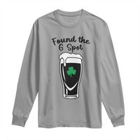 Funny St Patrick’s Day Beer Long Sleeve Shirt Found The G Spot
