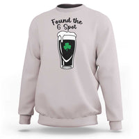 Funny St Patrick’s Day Beer Sweatshirt Found The G Spot