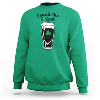 Funny St Patrick’s Day Beer Sweatshirt Found The G Spot