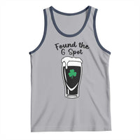 Funny St Patrick’s Day Beer Tank Top Found The G Spot